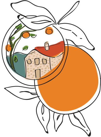 Wild orange - Hide and eat